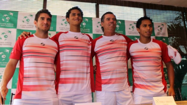 Copa Davis: Perú presentó equipo en Guayaquil para duelo ante Ecuador
