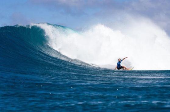 Surf: Miguel Tudela achieved fourth place in Sunset Pro in Hawaii