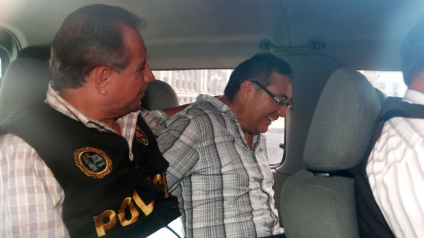 Jorge Cuba fue trasladado al penal de Piedras Gordas - El Comercio