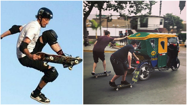 Tony Hawk: así se divierte leyenda del skateboarding en Lima