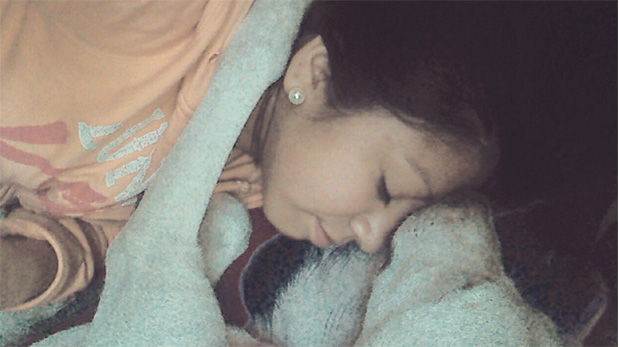 Marisol Solano y Blacky.