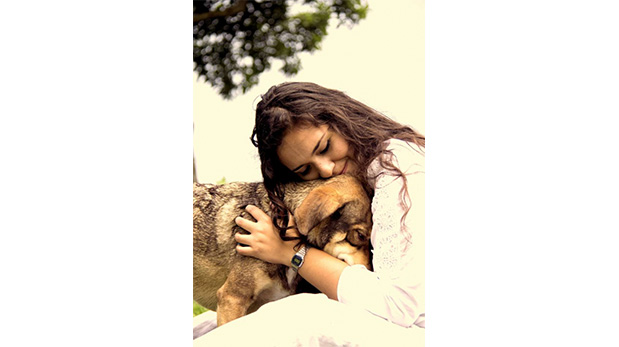 Tania HT y Cuchito.