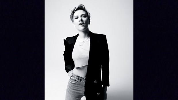 Scarlett Johansson para la reciente edición de la revista Playboy. (Foto: Twitter)
