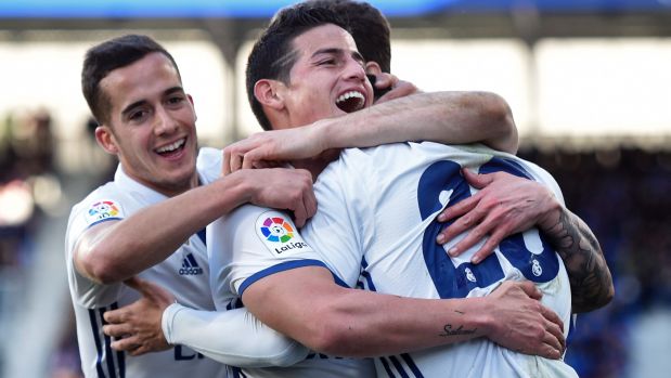 Real Madrid ganó 4-1 al Eibar y James Rodríguez volvió al gol [VIDEO]