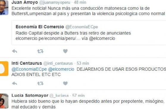 Radio Capital despide a Butters tras retiro de anunciantes