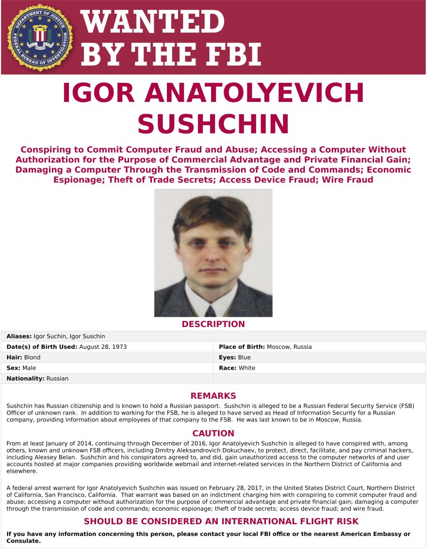 Igor Anatolyevich Sushchin, de 43 años. (AP).