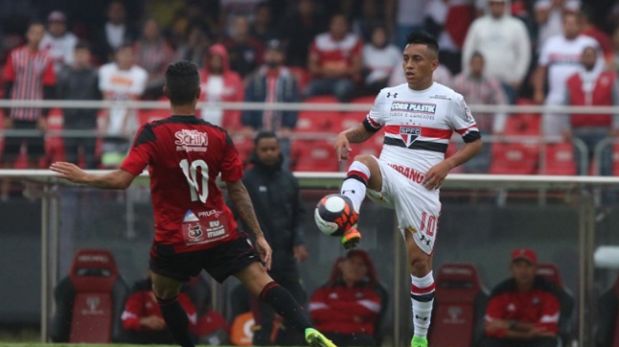 Con gol de Christian Cueva: Sao Paulo igualó 1-1 ante Ituano por Paulistao