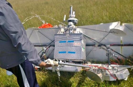Otro globo de Google se precipita a tierra en Uruguay