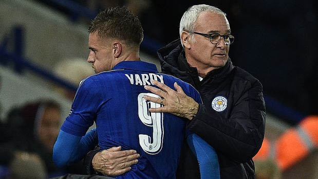 Vardy recibe amenazas de muerte tras la marcha de Ranieri