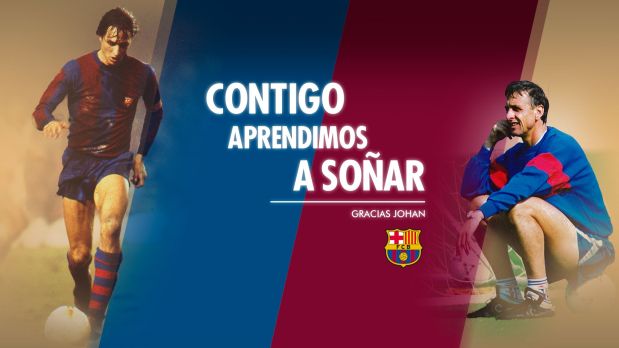 Barcelona dedicará estadio a Johan Cruyff a un año de su muerte