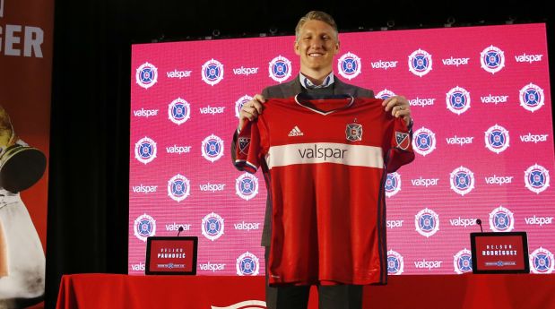 Bastian Schweinsteiger llegó a la MLS y firmó por Chicago Fire
