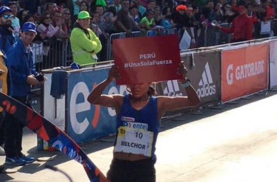 Inés Melchor se impuso en la Maratón 42K de Santiago de Chile