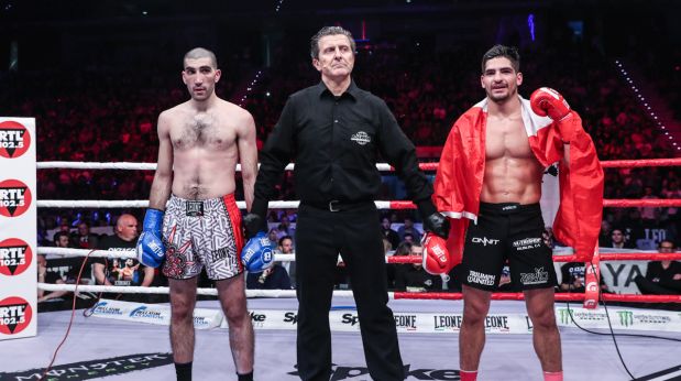 Peruano Gastón Bolaños debutó con victoria en Bellator Kickboxing