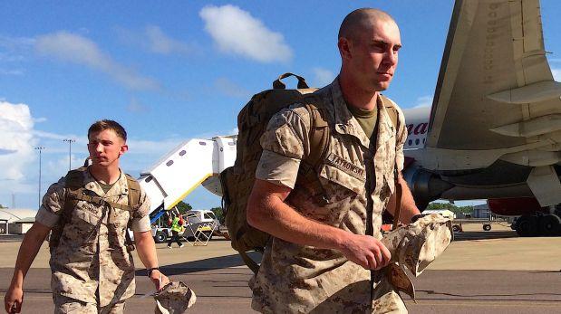 Más de 1200 marines en Australia 'listos para luchar — Tensión con Corea
