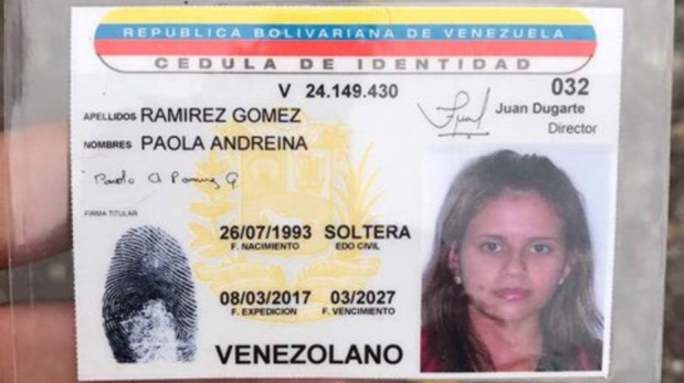 La fallecida durante protesta en Venezuela respondía al nombre de Paola Ramírez y tenía 23 años. (Foto: Twitter)