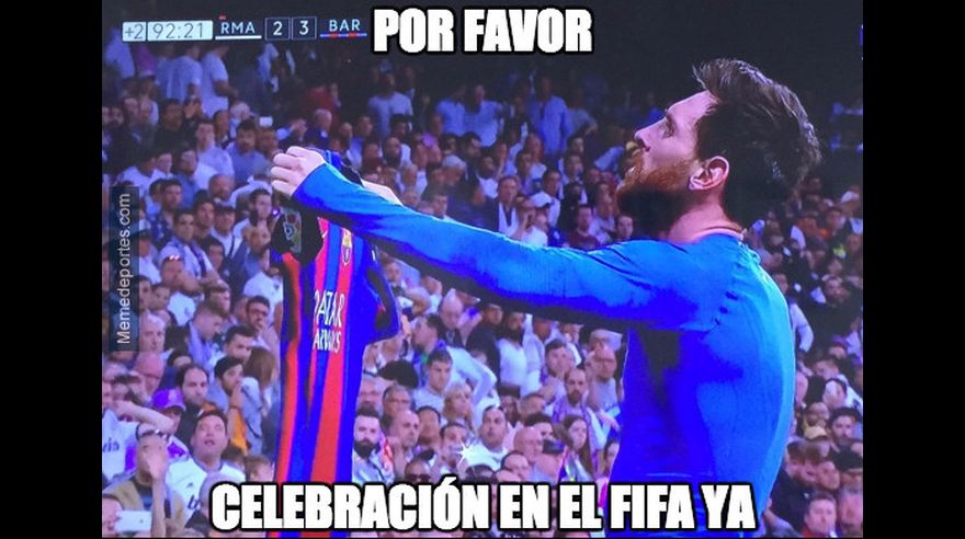 Real Madrid vs Barcelona: despiadados memes del clásico español