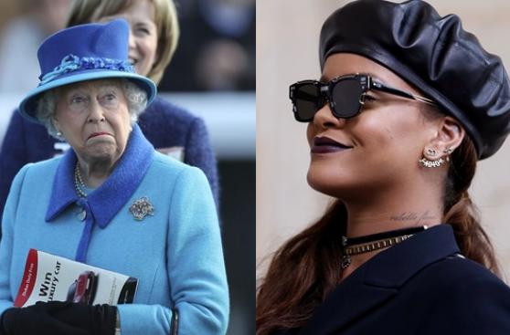 Instagram: Rihanna homenajea a su estilo a la reina Isabel II