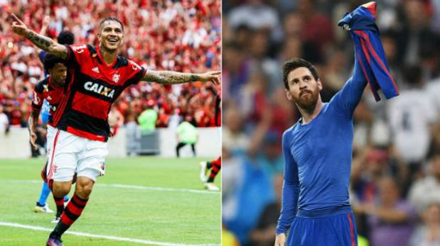 Paolo Guerrero es comparado con Lionel Messi por medio brasileño