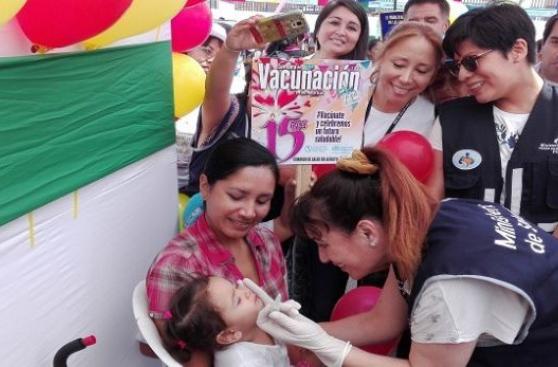 Minsa prevé vacunar 520 mil personas hasta el 30 de abril