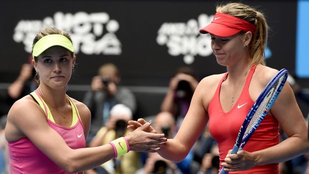 La dura crítica de Bouchard contra Maria Sharapova: 