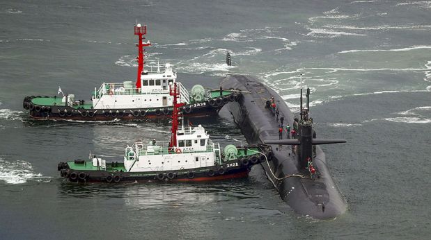 Submarino nuclear. (AFP)