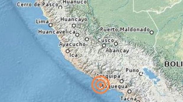 Dos sismos de regular magnitud se registran en región — Arequipa