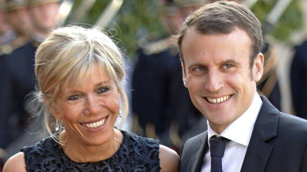 Brigitte Trogneux, la esposa de Macron 23 años mayor que ...