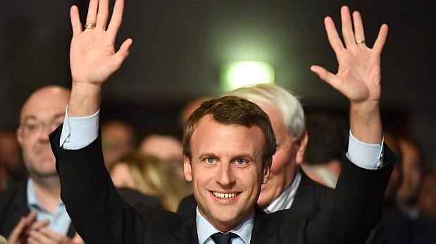 Macron se convierte en el presidente más joven de Francia