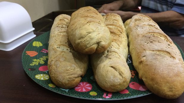 Los panes campesinos de Italian Food. (Foto: Alicia Rojas/El Comercio)