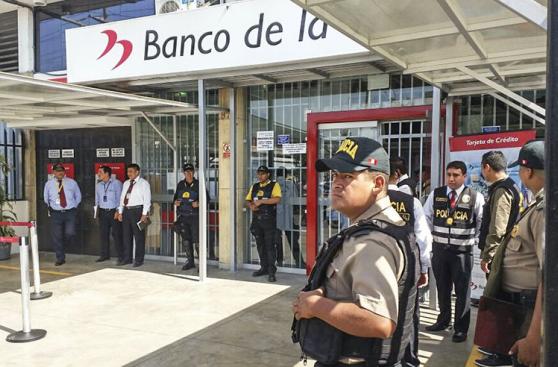 Banco de la Nación: se llevaron S/90 mil en menos de 2 minutos