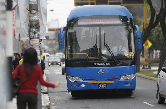 Corredor Azul: buses desvían recorrido por evento en Miraflores