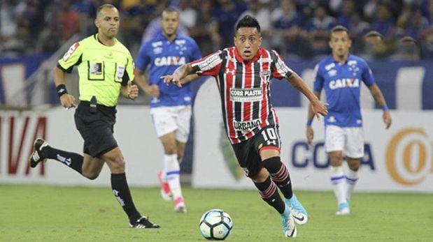 Sao Paulo vs. Cruzeiro: EN VIVO Con Christian Cueva por el Brasileirao