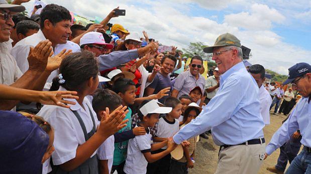 PPK supervisó obras de carretera Tocache-Juanjuí — San Martín