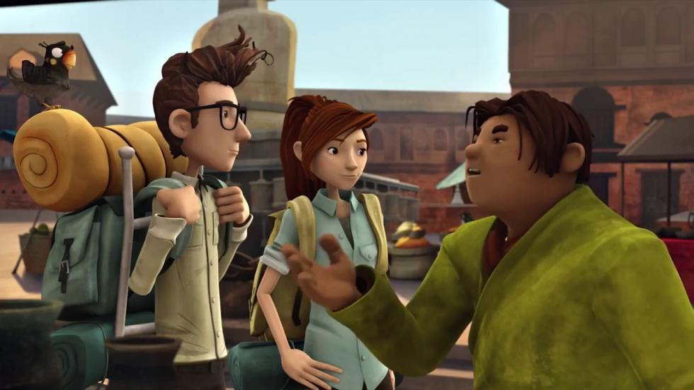 Nelly es una detective novata y Simon es un investigador de ciencia que deben trabajar juntos en una loca aventura para probar la existencia del Monstruo de las Nieves. Para lograr este objetivo Simon sigue el diario de un explorador desaparecido donde da la ubicación de la guarida secreta de la criatura. Acompañados de Tenzig el guía y Jazzmin un pájaro parlanchín, estos héroes se enfrentan a una serie de peligros en los Himalayas mientras buscan a el legendario monstruo.