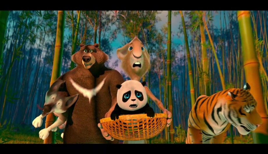 Un panda en apuros Un panda en apuros
