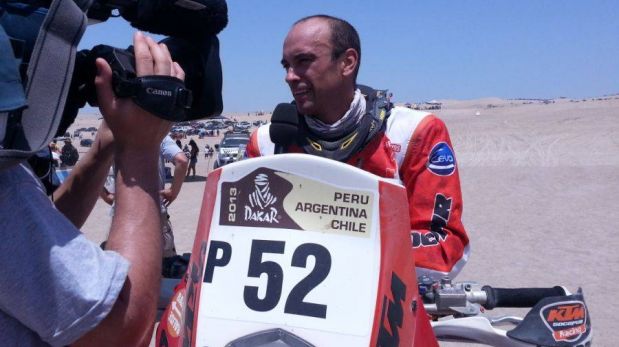 FOTOS: la llegada de los peruanos luego de terminar la segunda etapa del Dakar