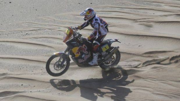 Dakar 2013: Cyril Despres tomó el liderato general de motos