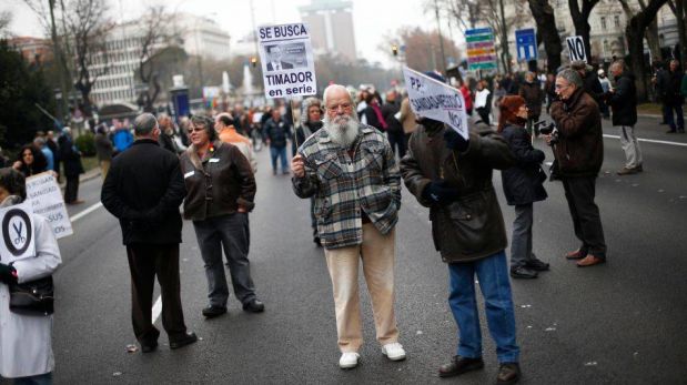 FOTOS: trabajadores en España marchan en contra las medidas de austeridad y privatización