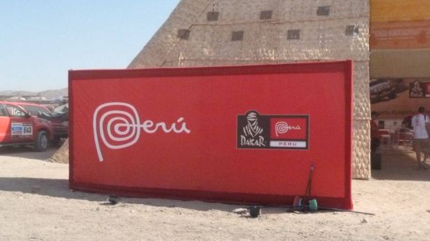 FOTOS: Así se exhibe la Marca Perú en el Dakar 2013