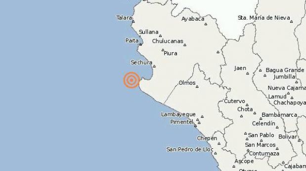 Tres sismos de 4,3 y 4,2 grados Ritcher remecieron al Perú hoy