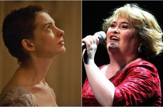 Anne Hathaway se inspiró en Susan Boyle para "Los Miserables"