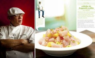 Descubre cómo prepara Javier Wong su cebiche de lenguado y piña