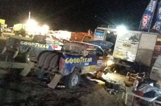 Equipo peruano corrió toda la noche y culminó hoy la etapa de ayer