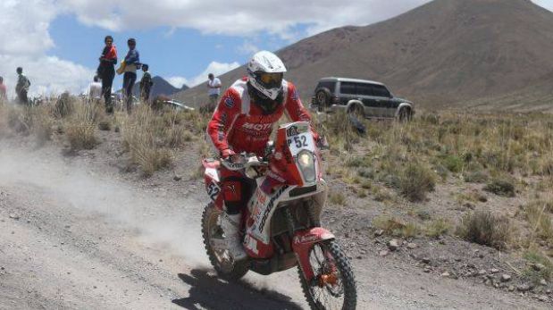 Felipe Ríos es el primer peruano en culminar el Dakar 2013