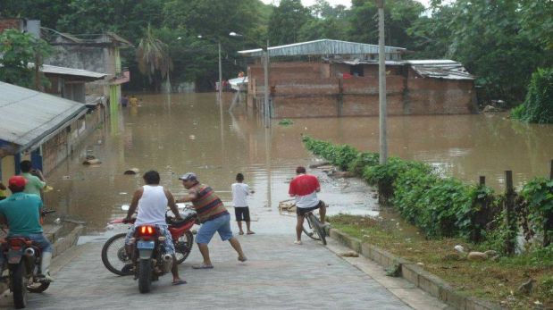 FOTOS: desborde de ríos en San Martín afecta a Bellavista y Saposoa