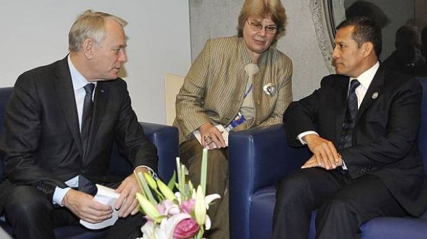 Ollanta Humala se reunió con el primer ministro francés en Cumbre Celac-UE 