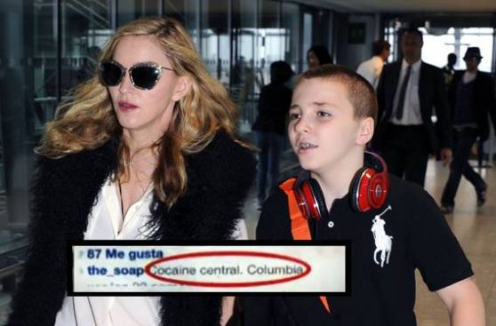 Hijo de Madonna causa polémica por referirse a Medellín como "el centro de la cocaína"