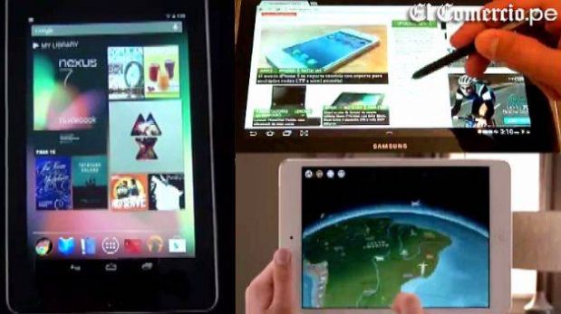 Precios y características de las tabletas de 7” que se venden en el Perú