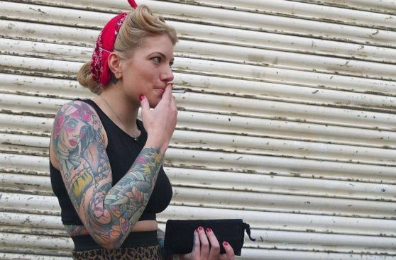 FOTOS: los aficionados al tatuaje lucieron sus cuerpos en el Reino Unido