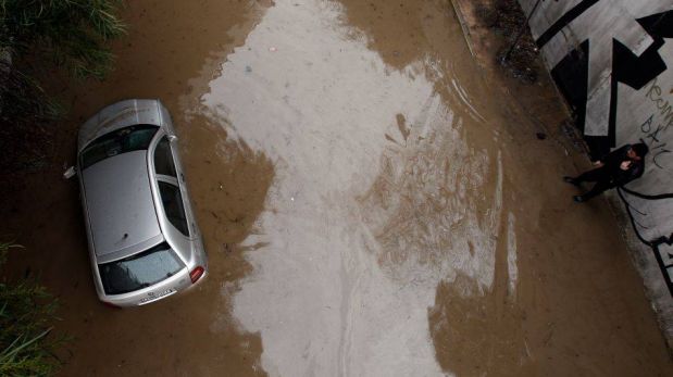 FOTOS: impactantes imágenes de las fuertes lluvias en Grecia y las graves inundaciones